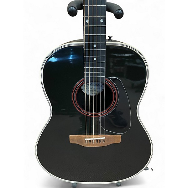 Used Ovation Appaluse Black Acoustic Electric Guitar