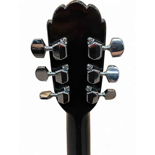 Used Ovation Appaluse Black Acoustic Electric Guitar