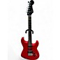 Vintage 1980s Squier Contemporary Stratocaster HSS Red Solid Body Electric Guitar thumbnail