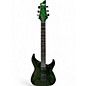 Used Schecter Guitar Research C1 SILVER MOUNTAIN SPECKLED GREEN Solid Body Electric Guitar thumbnail