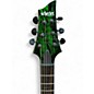 Used Schecter Guitar Research C1 SILVER MOUNTAIN SPECKLED GREEN Solid Body Electric Guitar