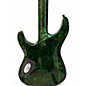 Used Schecter Guitar Research C1 SILVER MOUNTAIN SPECKLED GREEN Solid Body Electric Guitar