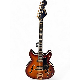 Used Hagstrom 67 VIKING II SUNBURST Hollow Body Electric Guitar