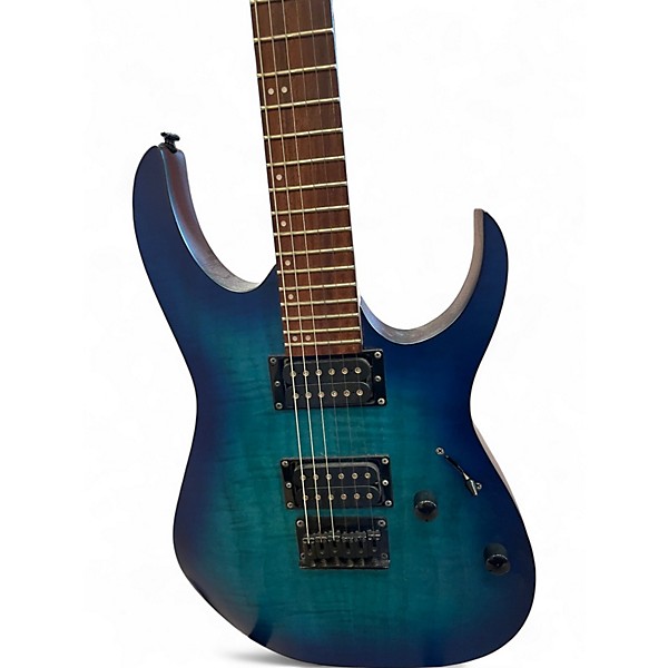 Used Ibanez RG6003FM Blue Agave Solid Body Electric Guitar