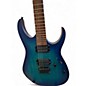 Used Ibanez RG6003FM Blue Agave Solid Body Electric Guitar