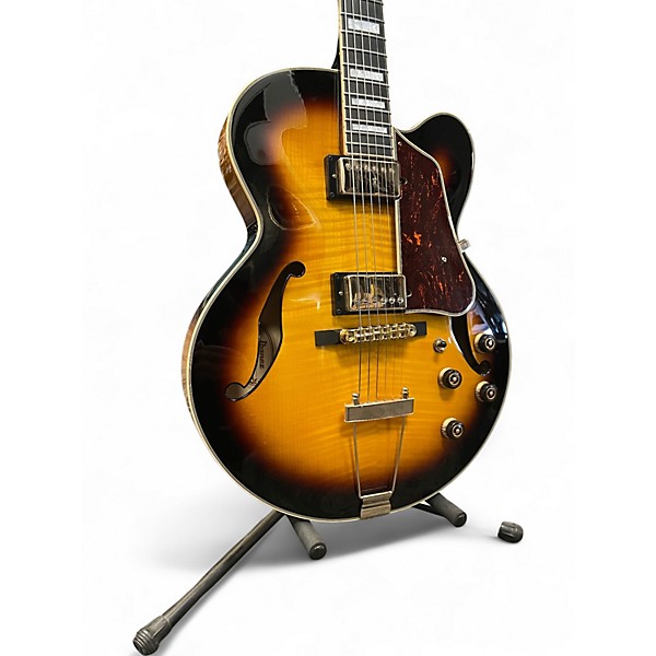 Used Ibanez AF95 Sunburst Hollow Body Electric Guitar