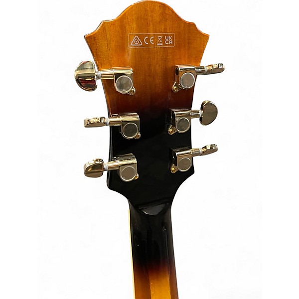 Used Ibanez AF95 Sunburst Hollow Body Electric Guitar