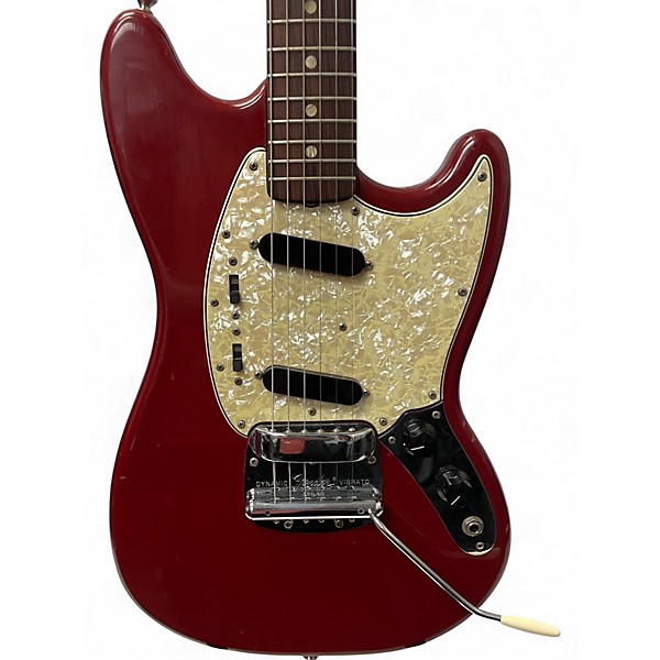 Vintage 1966 Fender Mustang Dakota Red Solid Body Electric