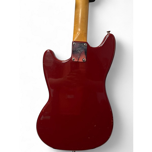 Vintage 1966 Fender Mustang Dakota Red Solid Body Electric Guitar