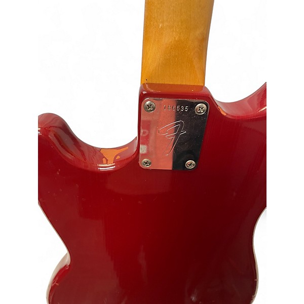 Vintage 1966 Fender Mustang Dakota Red Solid Body Electric Guitar
