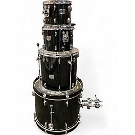 Used Yamaha 4 Piece Stage Custom Emerald Green Drum Kit