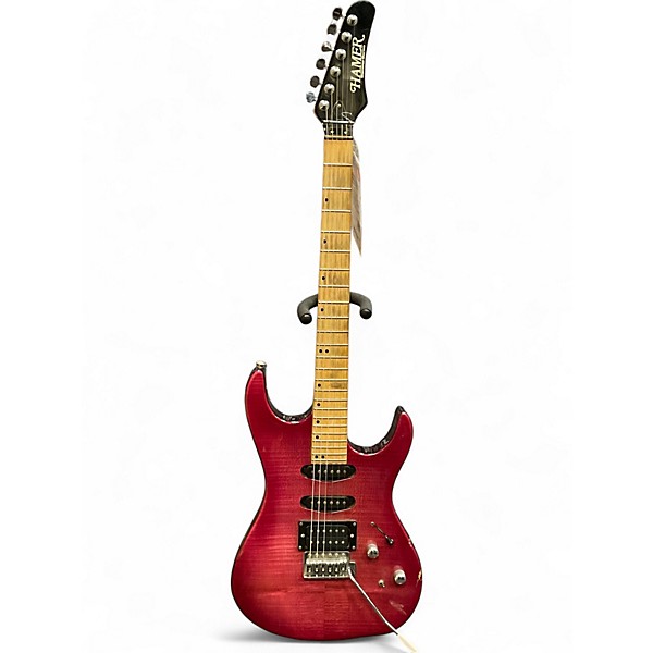 Used 2000s Hamer Slammer Pink Solid Body Electric Guitar,Specials : American Fashion Style Bags On Sale