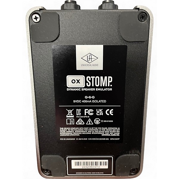 Used Universal Audio ox stomp Effect Processor