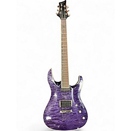Used Mitchell MD400 Purple Solid Body Electric Guitar