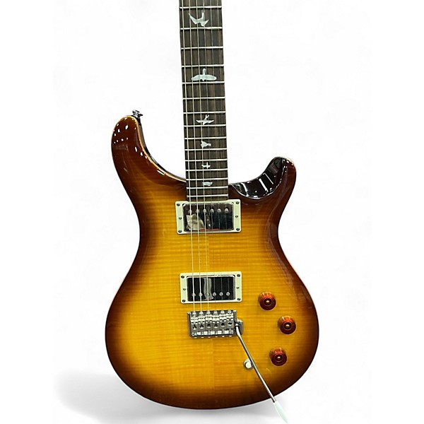 Used PRS SE DGT Birds Vintage Sunburst Solid Body Electric Guitar