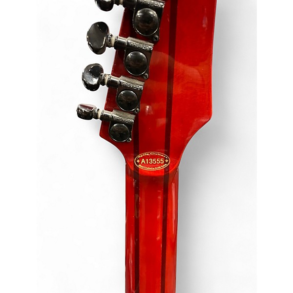 Used Agile Septor 725 7 String 2 Color Sunburst Solid Body Electric Guitar