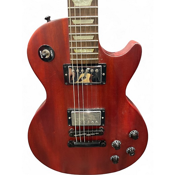 Used Gibson Les Paul Studio Red Solid Body Electric Guitar