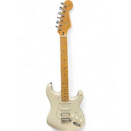 Used Fender Player Stratocaster HSS Arctic White Solid Body Electric Guitar