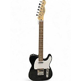 Used Squier Bullet Telecaster Black Solid Body Electric Guitar