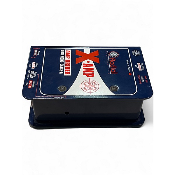 Used Radial Engineering X AMP AMP DRIVER DUAL MODE REAMP BOX Direct Box