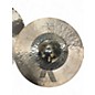 Used Zildjian 13.25in K Custom Hybrid Hi Hat Pair Cymbal