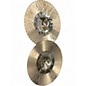 Used Zildjian 13.25in K Custom Hybrid Hi Hat Pair Cymbal