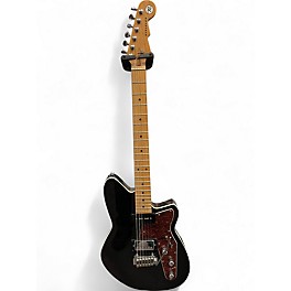 Used Reverend DOUBLE AGENT W MIDNIGHT BLACK Solid Body Electric Guitar