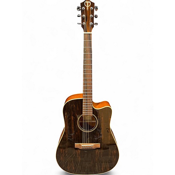 Used Teton STS000ZIGCE Mahogany Acoustic Electric Guitar