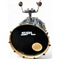 Used SPL 5 Piece Velocity Blue Sparkle Drum Kit thumbnail