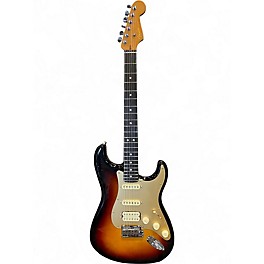 Used 2024 Fender American Ultra II Stratocaster HSS Sunburst Solid Body Electric Guitar