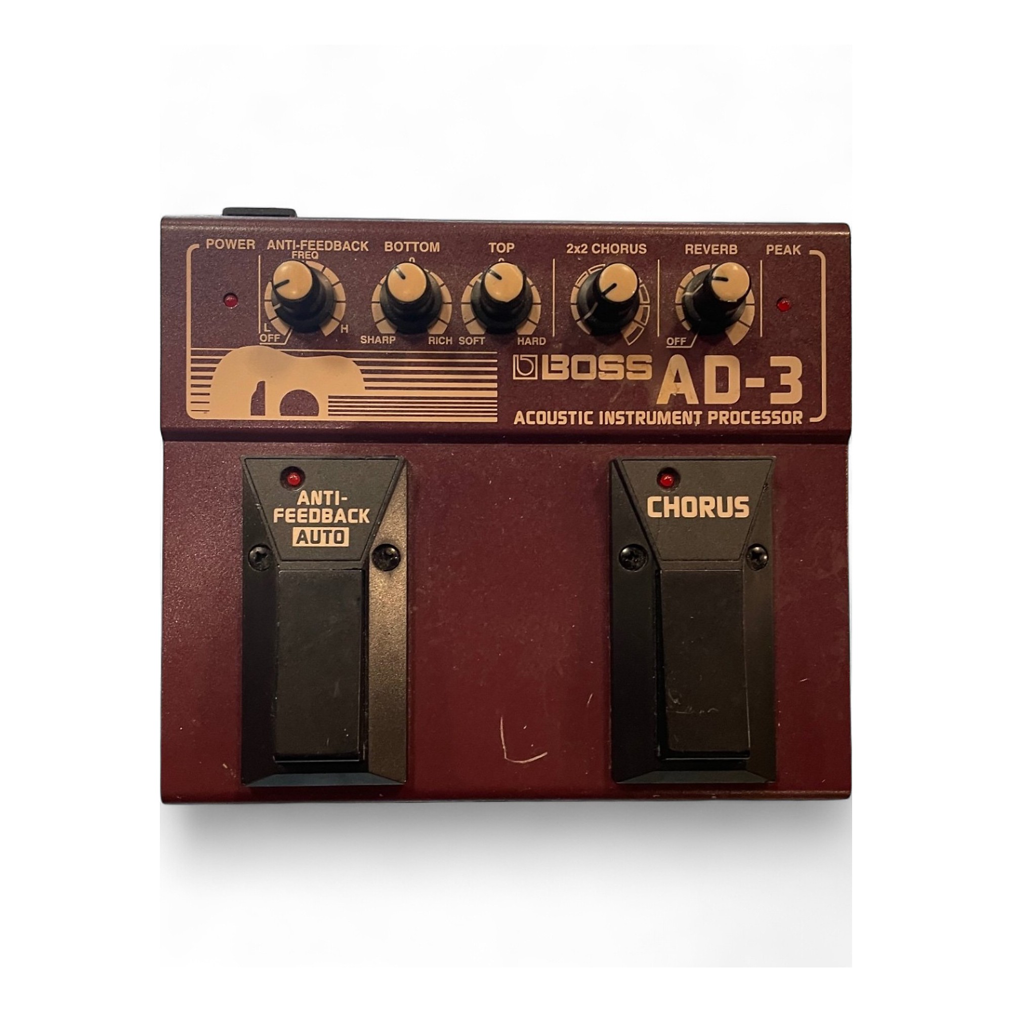 【高価値】 Acoustic AD3 BOSS Used BOSS Used Instrument Effect Processor ギター