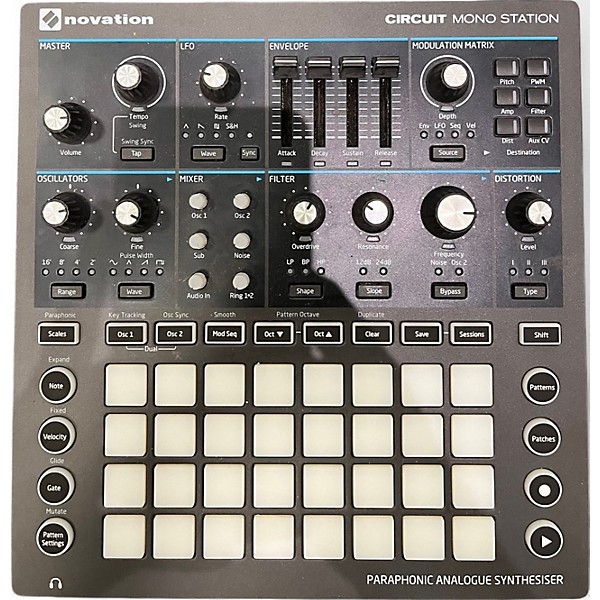 Used Novation Circuit Mono Station Synthesizer