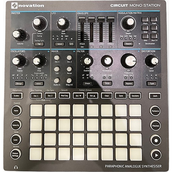 Used Novation Circuit Mono Station Synthesizer