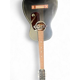 Used Gretsch Guitars JIM DANDY DELTOLUXE PARLOR Black Acoustic Electric Guitar
