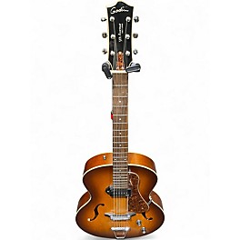 Used Godin 5th Avenue Kingpin P90 Cognac Burst Hollow Body Electric Guitar