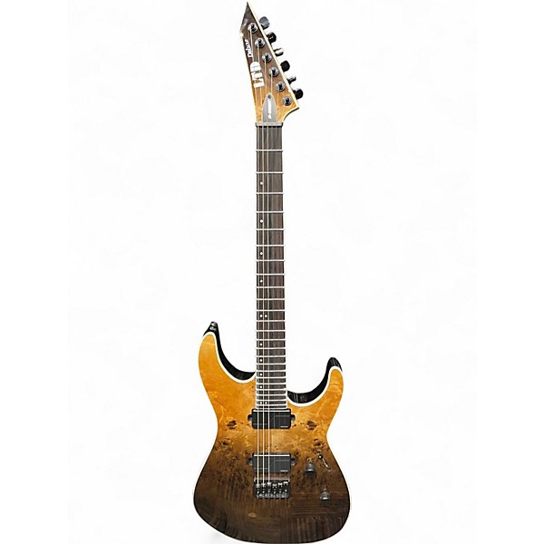 Used ESP LTD MH1000HT Black Fade Solid Body Electric Guitar,New Products : American Fashion Style Bags On Sale