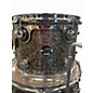 Used DW 3 Piece Performance Series CONFETTI SPARKLE Drum Kit