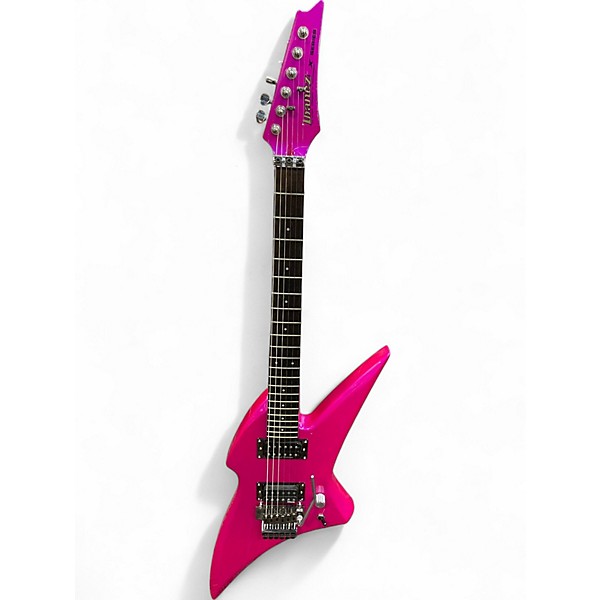 Used Ibanez XV500 Translucent Pink and Purple Solid Body Electric Guitar
