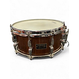 Used Stubblefield Drums 14X6.5 SNARE Mahogany Drum