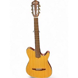 Used Ibanez frh10n-ntf Natural Classical Acoustic Electric Guitar