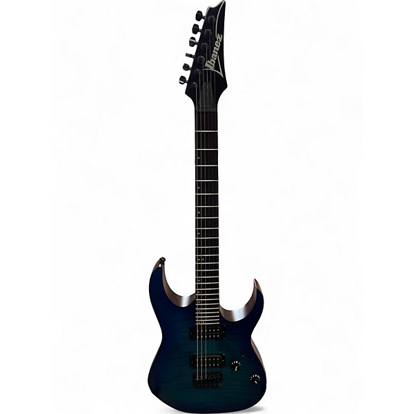 Used Ibanez RG6003FM Blue Solid Body Electric Guitar