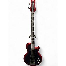 Used Schecter Guitar Research Nadja Peulen NP4 Red Electric Bass Guitar