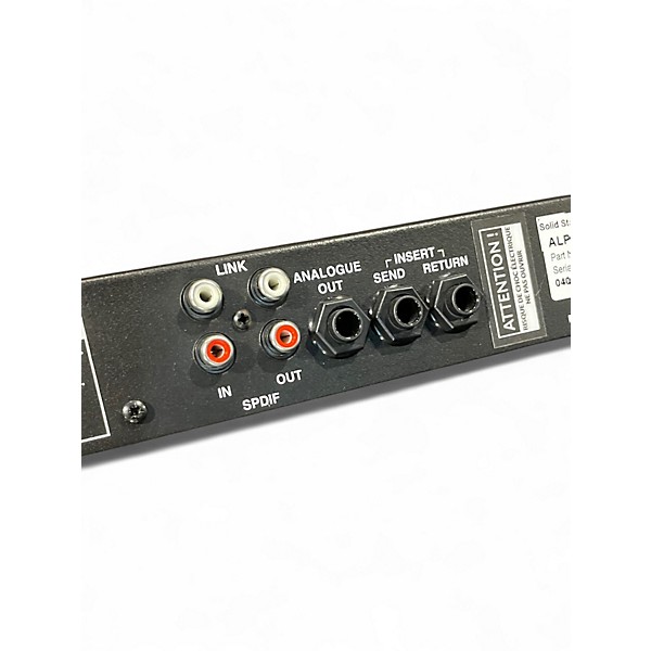 Used Solid State Logic alpha channel Channel Strip