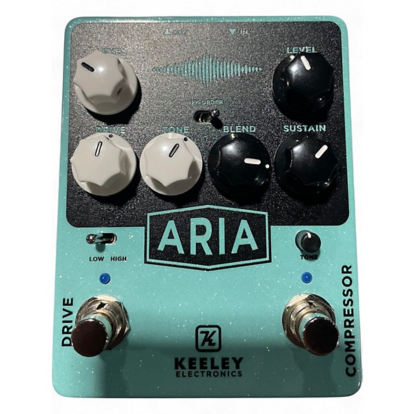 Used Keeley Aria Compressor/Overdrive Effect Pedal