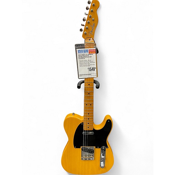 Used Fender 1952 American Vintage Telecaster Butterscotch Solid Body Electric Guitar,Specials : American Fashion Style Bags On Sale