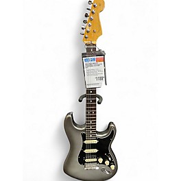 Used Fender American Professional II Stratocaster Silver Sparkle Solid Body Electric Guitar