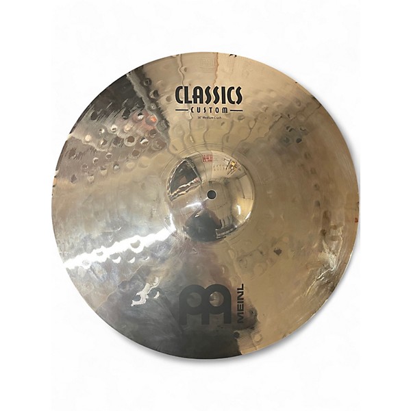 Used MEINL 18in Classic Custom Medium Crash Cymbal,New Products : American Fashion Style Bags On Sale