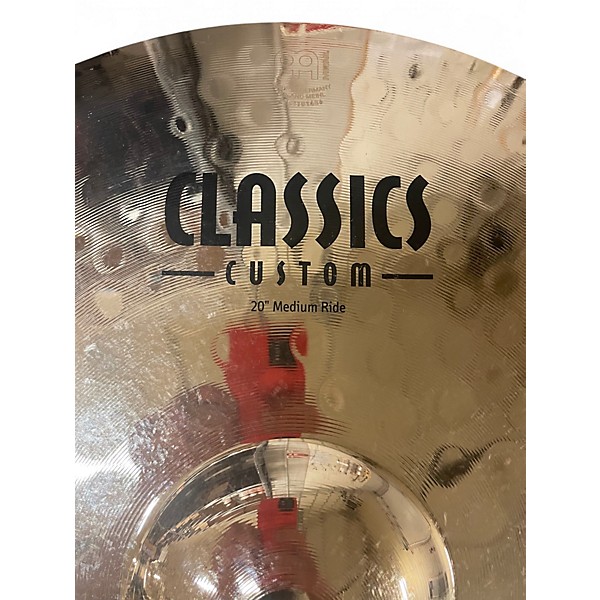 Used MEINL 20in Classic Custom Medium Ride Cymbal