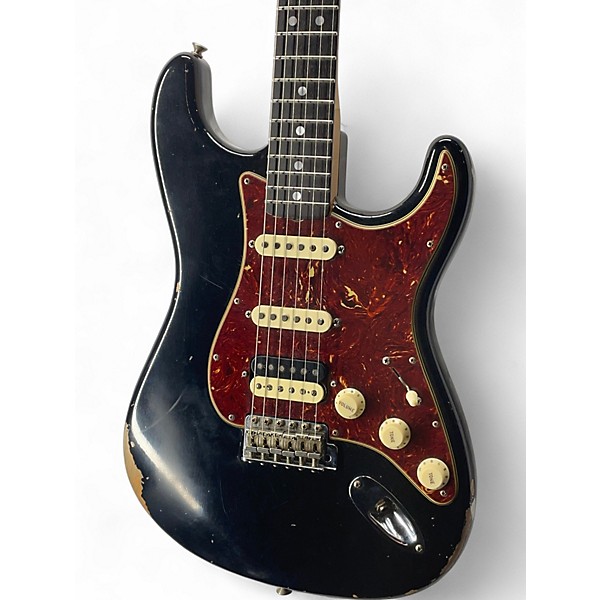 Used Fender Custom Shop LTD 67 HSS Strat Black Solid Body Electric Guitar