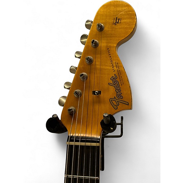 Used Fender Custom Shop LTD 67 HSS Strat Black Solid Body Electric Guitar